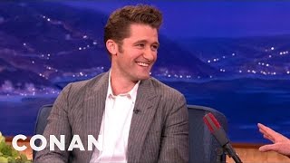 Matthew Morrisons First Kiss Was A Threesome  CONAN on TBS [upl. by Liggett771]