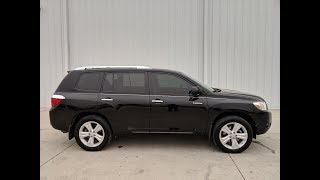 2010 Toyota Highlander Limited 4WD Black P136410 [upl. by Aileme124]