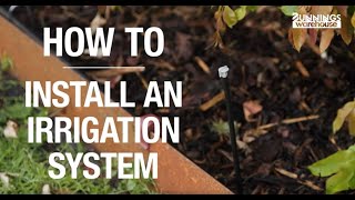 How to install an irrigation system  Bunnings Warehouse [upl. by Koralie298]