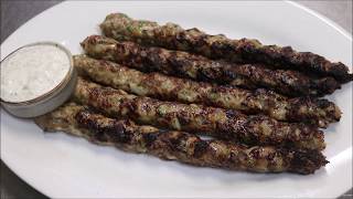 How To Make Greek Lamb Kofta Kebabs [upl. by Brien]