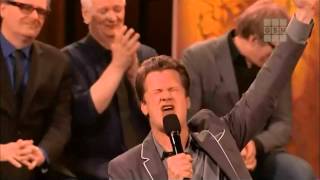 Improvaganza  Wayne Brady Jonathan Mangum and Brad Sherwoods singing trio [upl. by Zennas]