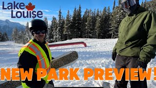 Sneak Peek at LakeLouise’s New Park [upl. by Septima]