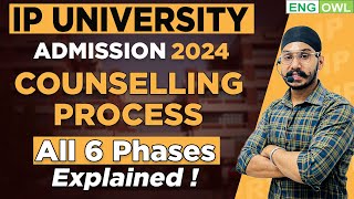 IP University Online Counselling Process Explained  IP University Admission Process 2024 [upl. by Ennyroc970]