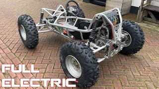 Building A Homemade Aluminum Electric Buggy  Crosskart  Go Kart From Scratch [upl. by Ynnattirb]