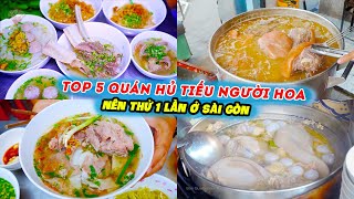 Top 5 Quán Hủ Tiếu Người Hoa Nên Thử 1 Lần Ở Sài Gòn [upl. by Grider]