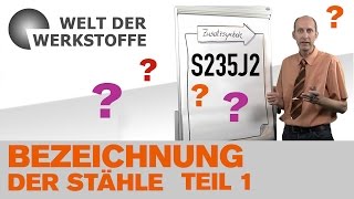 Die Welt der Werkstoffe Bezeichnung der Stähle Teil 1 [upl. by Selestina]