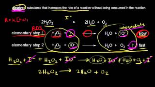 Catalysts  Kinetics  AP Chemistry  Khan Academy [upl. by Stephie]