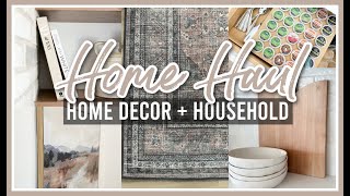 NEW HOME DECOR  HOUSEHOLD HAUL  KIRKLANDS AMAZON TARGET  MORE [upl. by Puff705]