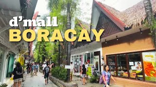 d’mall BORACAY  Day and Night walk  HD  Aklan Philippines [upl. by Kire852]