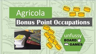 Agricola Bonus Point Occupations [upl. by Ema]