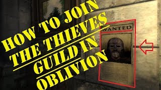 How to join the Thieves Guild in Oblivion [upl. by Cock]