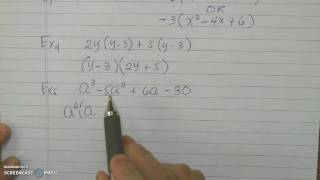 Factoring By Common Monomial Factor [upl. by Bethesda]