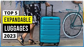 Best Expandable Luggage in 2023 Buying Guide [upl. by Nylrebmik]