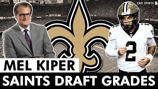 Mel Kiper’s 2024 NFL Draft Grades For New Orleans Saints [upl. by Mercer]