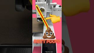 Is Your Bambu Printer Suffering From Dirty Poops Try This bambulab 3dprinting [upl. by Arrim993]