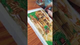 Day 11 I tried 😜 please like and subscribe art watercolorpainting watercolor shorts [upl. by Ruckman]