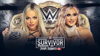 Liv Morgan vs Tiffnay Stratton Womens World Championship Full Match WWE Survivor Series 2024 [upl. by Evelunn939]