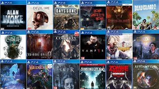 Top 21 Best PS4 Horror Games Must Watch Part  2 [upl. by Yuht]