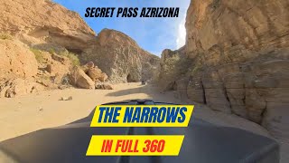 Get a full 360 degree view of the narrows at Secret Pass in 4K You control the view [upl. by Karoly]