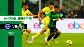 InterSassuolo 42  Highlights 2223 [upl. by Pisarik]