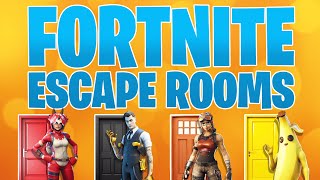 Fortnite Escape Rooms Walkthrough [upl. by Yecad]