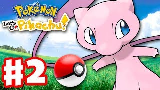 Pokemon Lets Go Pikachu and Eevee  Gameplay Walkthrough Part 2  How to Get Mew Poke Ball Plus [upl. by Alusru]