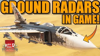 GROUND RADARS are in JETS BUT HOW do they WORK in game  War Thunder [upl. by Stimson]