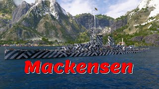 Meet The Mackensen Tier 5 German Battleship World of Warships Legends [upl. by Ciprian]