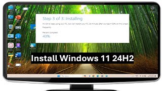 Live How to Install Windows 11 24H2 in Any PC [upl. by Ayetal]