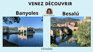 Espagne  Découvrir Besalú et Banyoles [upl. by Aiuqet]