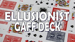 Deck Review  Gaff Deck  Ellusionist  Magic Playing Cards [upl. by Ganiats]