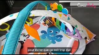 Tapis déveil piano 4 en 1 Kickin Tunes Music de Baby Einstein [upl. by Yrovi]