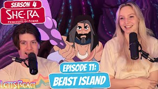 HES ALIVE  Shera Season 4 Reaction  Episode 11 “Beast Islandquot [upl. by Cora]