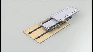 Timing Belt Telescopic Mechanism [upl. by Allicirp]