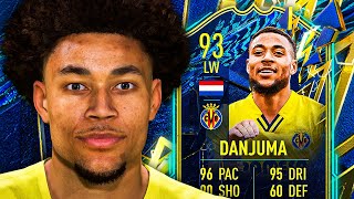 DANJUMA OR FATI 🤔 93 TOTS Danjuma Player Review  FIFA 22 Ultimate Team [upl. by Julide175]