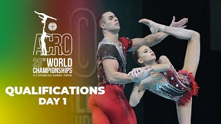 Qualifications  2024 Acrobatic Gymnastics World Championships Guimarães POR [upl. by Sukul]