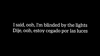 The Weeknd  Blinding Lights letra lyrics subtitulado español ingles [upl. by Ayila984]