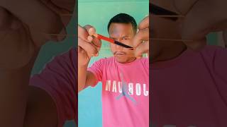 Amazing pencil amprubber band magic tricks shorts funnyyoutubeshorts [upl. by Aizatsana975]