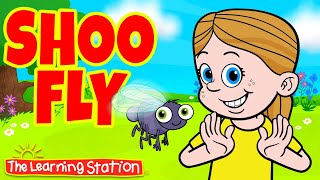 Shoo Fly Song ♫ Brain Breaks Songs for Children ♫ Kids Country Dance Songs by The Learning Station [upl. by Mead]