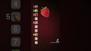 Classement des fruits 😁 [upl. by Kcor]