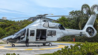 AIRBUS H160 STARTUP amp TAKEOFF [upl. by Lehcyar]