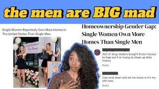 Men Are Furious That Single Women Own More Homes Than Single Men [upl. by Eycal]