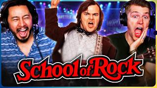 SCHOOL OF ROCK Movie Reaction  First Time Watch  Jack Black  Joan Cusack  Miranda Cosgrove [upl. by Kary27]