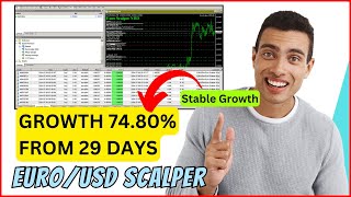 29 Days Amount to 727 Open Trades and Profit 7480  Euro Scalper NDD Part 2 [upl. by Cohby]