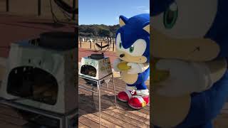 Sonic loves his chili dogs ​sega sonicthehedgehog creds Sega official [upl. by Nolitta]