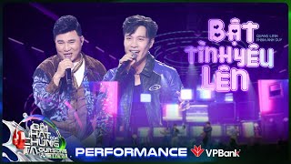 Bật Tình Yêu Lên  Quang Linh x Phạm Anh Duy  Our Song Việt Nam Performance [upl. by Ayr132]