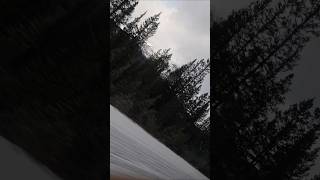 Banff shorts lake alberta canada travel travelvlog banff tour snow snowfall mountains yt [upl. by Kath]