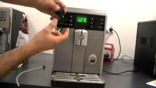 Saeco Philips Moltio Cappucinatore maintenance [upl. by Bluefield436]