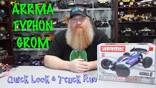 Arrma Typhon Grom 1st Look and Track Run [upl. by Sidney]