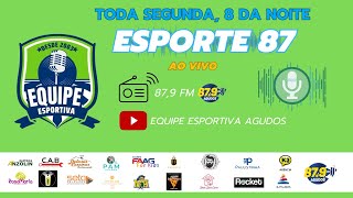 ESPORTE 87  VAI COMEÇAR A SUPER COPA CIDADE DE AGUDOS [upl. by Eiramenna353]